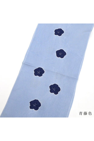 帯揚げ 綸出し絞り染め 梅花 6カラー