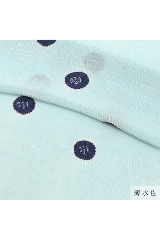 帯揚げ 綸出し絞り染め 水玉 6カラー