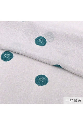 帯揚げ 綸出し絞り染め 水玉 6カラー