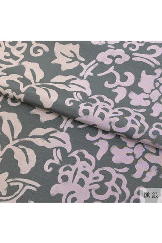 帯揚げ ろうけつ染め 花唐草 4カラー