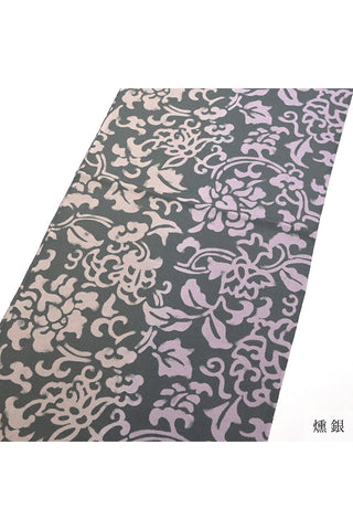 帯揚げ ろうけつ染め 花唐草 4カラー