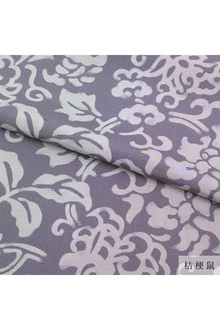 帯揚げ ろうけつ染め 花唐草 4カラー