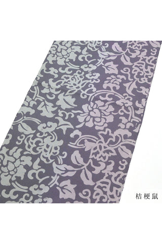 帯揚げ ろうけつ染め 花唐草 4カラー