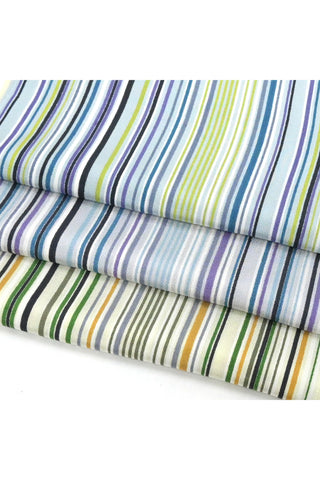 帯揚げ 縮緬七色矢鱈縞 3カラー