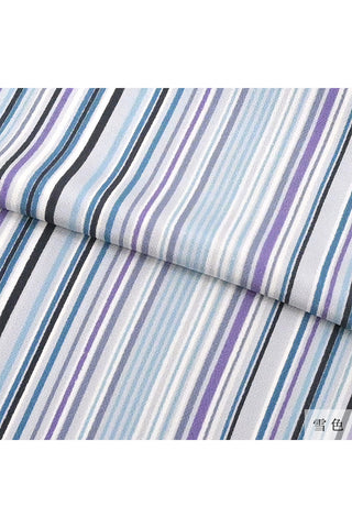 帯揚げ 縮緬七色矢鱈縞 3カラー