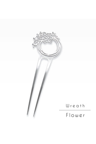 かんざし Wreath-リース-「フラワー」