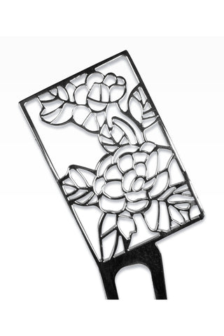 かんざし 花札「牡丹」