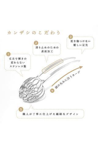 かんざし 花と四季「菊」