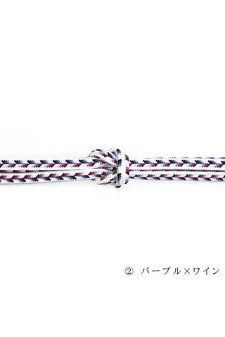 冠組 ゆるぎ帯締め 繧繝-Ungén- 4カラー