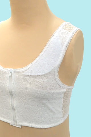 メッシュレース和装ブラ（補整パッド入）